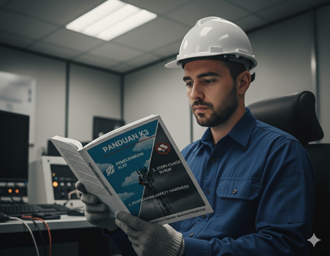 Prosedur K3 di Tower