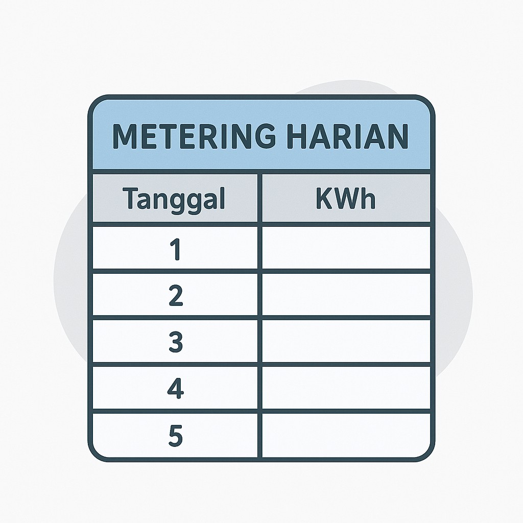 Foto Metering Harian